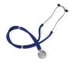 Sprague Rappaport Stethoscope  Dual Tubing  Blue