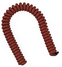 Medline Blood Pressure Parts: 8-Foot Coiled Tubing with Connectors, Latex-Free, (Neoprene)