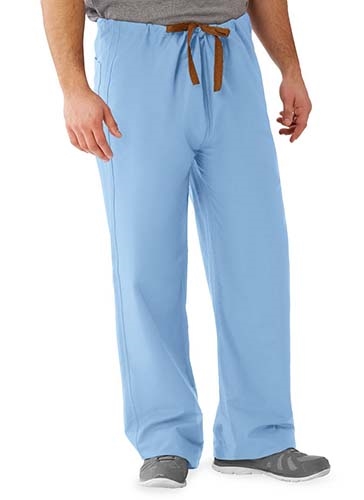 Medline WORKS Unisex Reversible Scrub Pants with Drawstring Waist #ML500