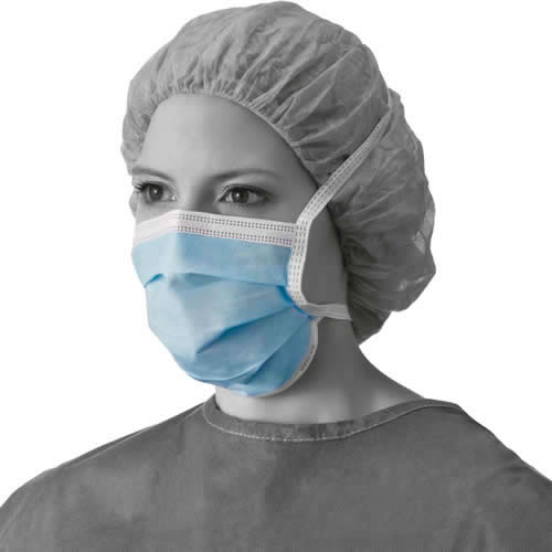 Medline MEDLITE Surgical Face Masks #NON27402Z Qty. 50