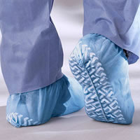 Non-Skid  3 Layer SMS Shoe Covers  Regular   300