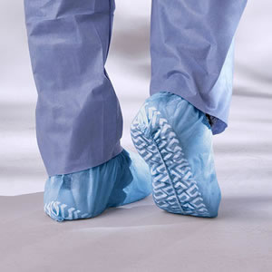 Non-Skid  3 Layer SMS Shoe Covers  Regular   300