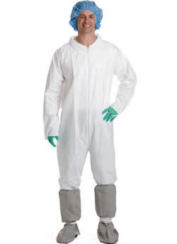 Classic Breathable Coveralls Elastic Wrist and Ankle