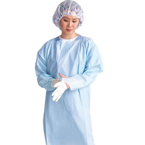 Disposable Fluid-Resistant Polyethylene Film Heavyweight Gowns 100/Case