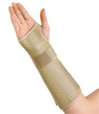 Vinyl Wrist & Forearm Splint  Right  Medium