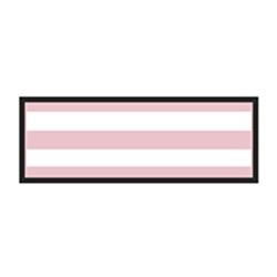 Identification Sheet Tape - Pink white stripe  1 4