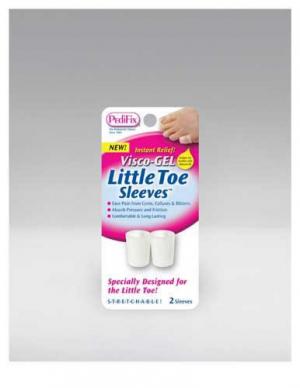 Visco Gel Little Toe Sleeve 2 per Pack