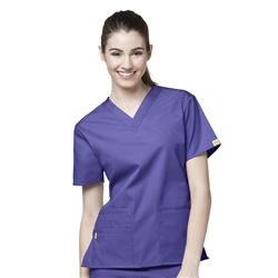 WonderWink Origins Women's V-Neck Scrub Tops- Bravo #6016