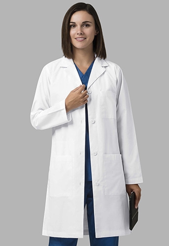 WonderLab Women's 38" Lab Coat with Tablet Pocket #7402