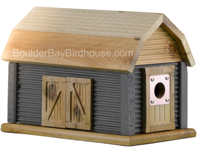 Barn Birdhouse | Cedar | Handcrafted by Boulder Bay Birdhouse | Made in USA