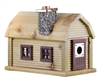 Cabin Birdhouse | Cedar | Handcrafted by Boulder Bay Birdhouse | Made in USA