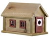 Cabin Birdhouse | Cedar | Handcrafted by Boulder Bay Birdhouse | Made in USA