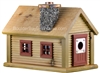 Cabin Birdhouse | Cedar | Handcrafted by Boulder Bay Birdhouse | Made in USA