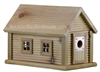 Cabin Birdhouse | Cedar | Handcrafted by Boulder Bay Birdhouse | Made in USA