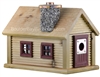 Cabin Birdhouse | Cedar | Handcrafted by Boulder Bay Birdhouse | Made in USA