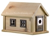 Cabin Birdhouse | Cedar | Handcrafted by Boulder Bay Birdhouse | Made in USA