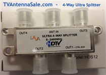 Ultra 4Way AC Power Pass Splitter HDS-12