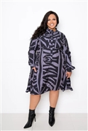 Buxom Curvy Print Dress BD92061X1