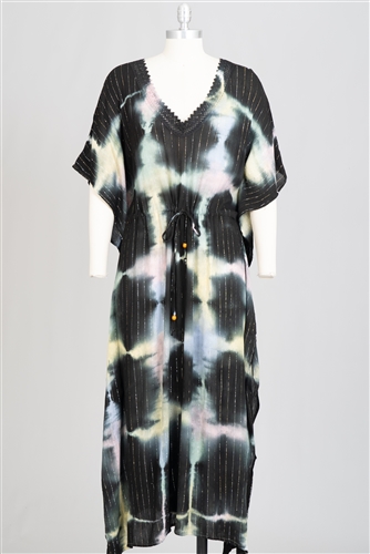 Etc Long Print Kaftan KAFS08