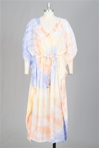 Etc Long Print Kaftan KAFS11