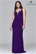 Faviana Curve Prom Jersey 9416W