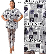 Highlight Print 2pc Set T350P351X