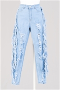 H & Y Fashion Denim Pant HY343