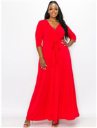 Janette Plus Maxi Dress SD1115S