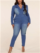 Latiste Denim Jumpsuit PCJS5137X