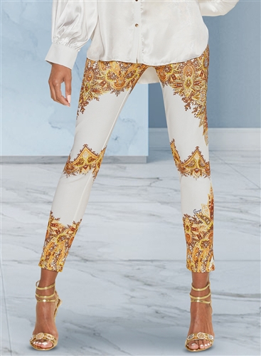 Love The Queen Print Pant 17389P