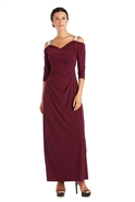 Rm Richards Long Dress cl 5659W