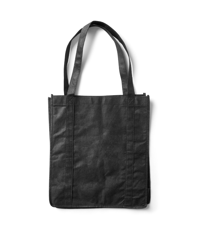 Black Canvas Tote