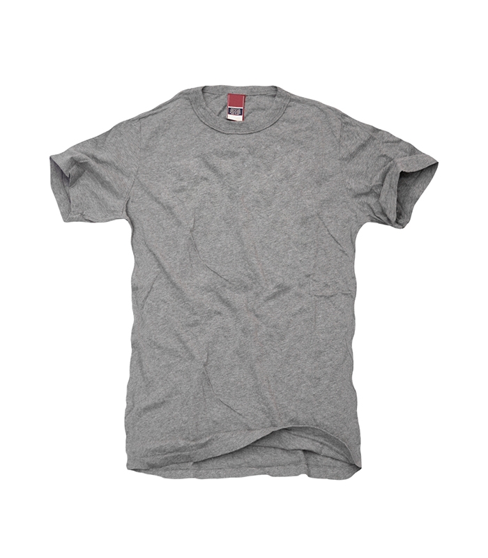 Grey Woven Tee