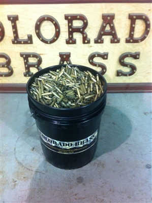 223 once fired brass 5 gallon bucket