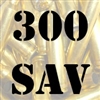300 SAV once fired brass cases for reloading
