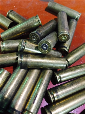 30 Carbine once fired brass cases for reloading