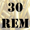 30 Rem once fired brass cases for reloading