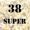 38 Super once fired brass cases for reloading