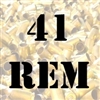 41 Rem once fired brass cases for reloading