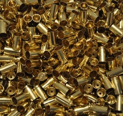 9mm once fired brass cases for reloading