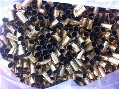 9mm once fired brass cases for reloading