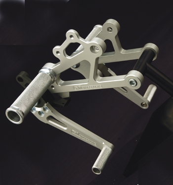 Complete Rearset Kit w/3 Piece Pedals