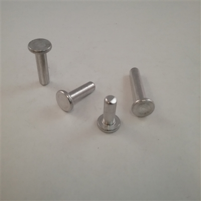 ALUM FLAT RIVET 1100F                   1/8 X 1/2