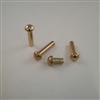 BRASS ROUND RIVET                       1/4 X 3/4