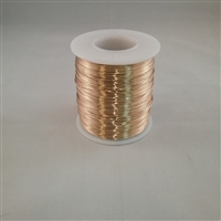 RED BRASS SOFT WIRE     28 GA  .012"  1#SPOOL