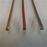 BRASS SOFT SQUARE WIRE        3/32 .093