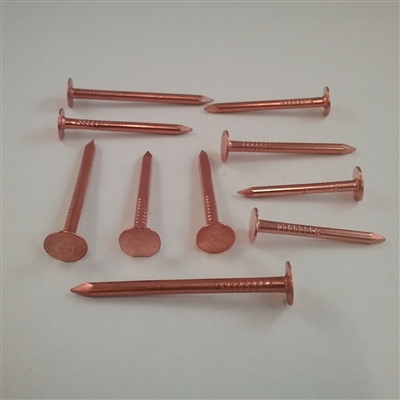 COPPER SLATING NAIL                     1D #12 X 3/4