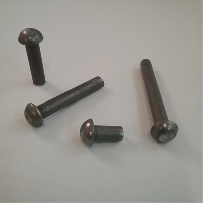 STEEL ROUND RIVET                       1/2 X 2