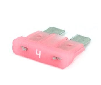 0287004.PXCN -  Littelfuse - Blade Type Fuse, 4A, 32V, ATOF, Pink
