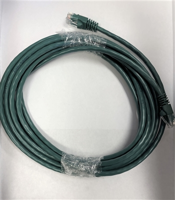 10X6-05114 - Cat5e Green Ethernet Patch Cable, Snag less/Molded Boot, 14'